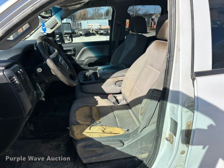 image for item FC5065 2015 GMC Sierra 3500HD Ext. Cab utility bed pickup truck