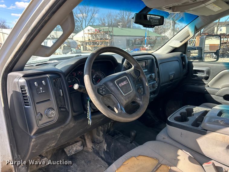 image for item FC5065 2015 GMC Sierra 3500HD Ext. Cab utility bed pickup truck