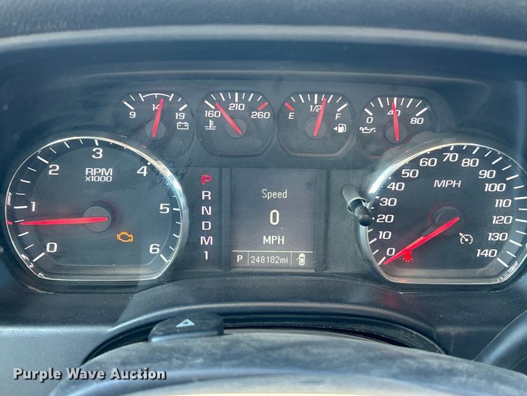 image for item FC5065 2015 GMC Sierra 3500HD Ext. Cab utility bed pickup truck