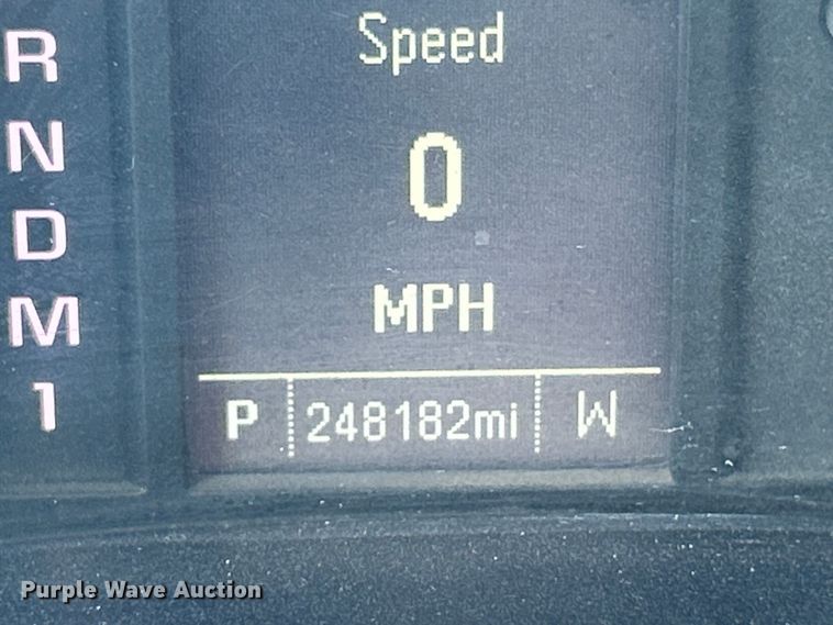 image for item FC5065 2015 GMC Sierra 3500HD Ext. Cab utility bed pickup truck