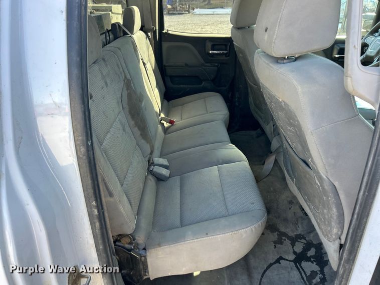 image for item FC5065 2015 GMC Sierra 3500HD Ext. Cab utility bed pickup truck