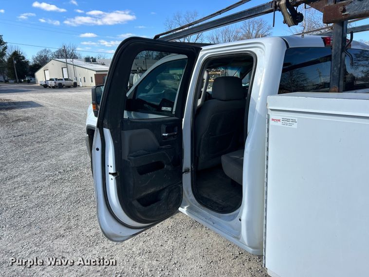 image for item FC5065 2015 GMC Sierra 3500HD Ext. Cab utility bed pickup truck