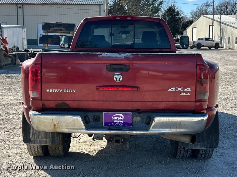 image for item FC5068 2006 Dodge Ram 3500 Ext. Cab utility bed pickup truck