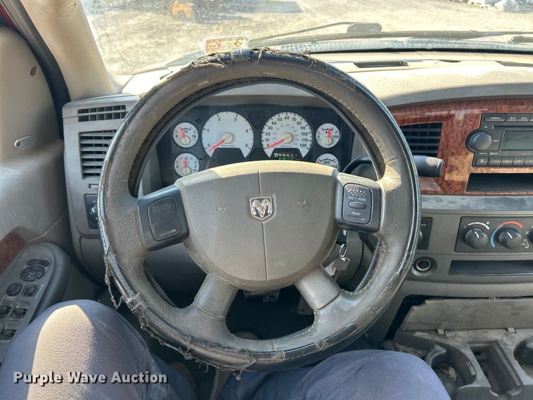 image for item FC5068 2006 Dodge Ram 3500 Ext. Cab utility bed pickup truck