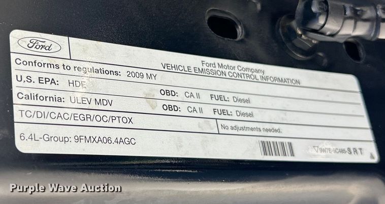 image for item FC5105 2009 Ford F250 Super Duty Crew Cab pickup truck