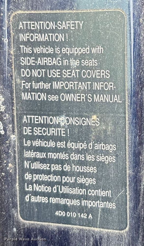 image for item FG0102 2000 Volkswagen Golf 