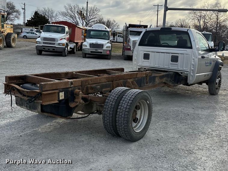 image for item FG0107 2008 Dodge Ram 5500  truck cab and chassis
