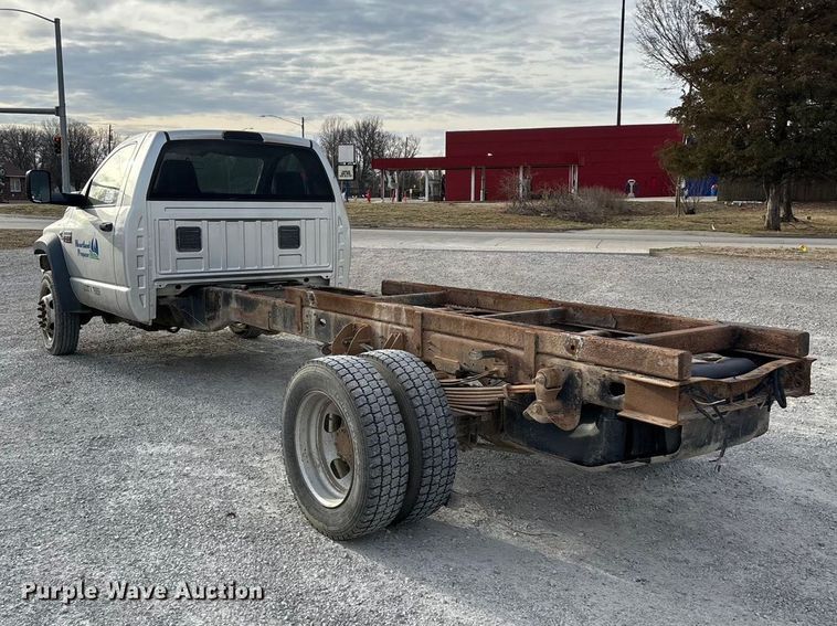 image for item FG0107 2008 Dodge Ram 5500  truck cab and chassis