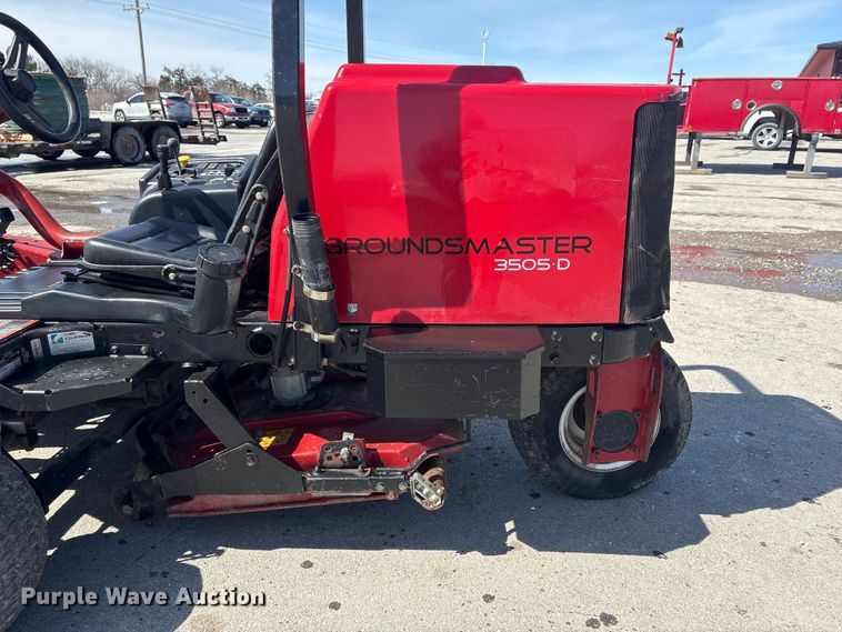 image for item FG2761 Toro Groundmaster 3505D lawn mower