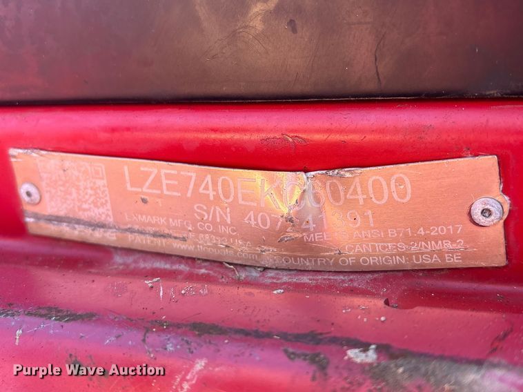 image for item FG2762 Exmark E-series ZTR lawn mower