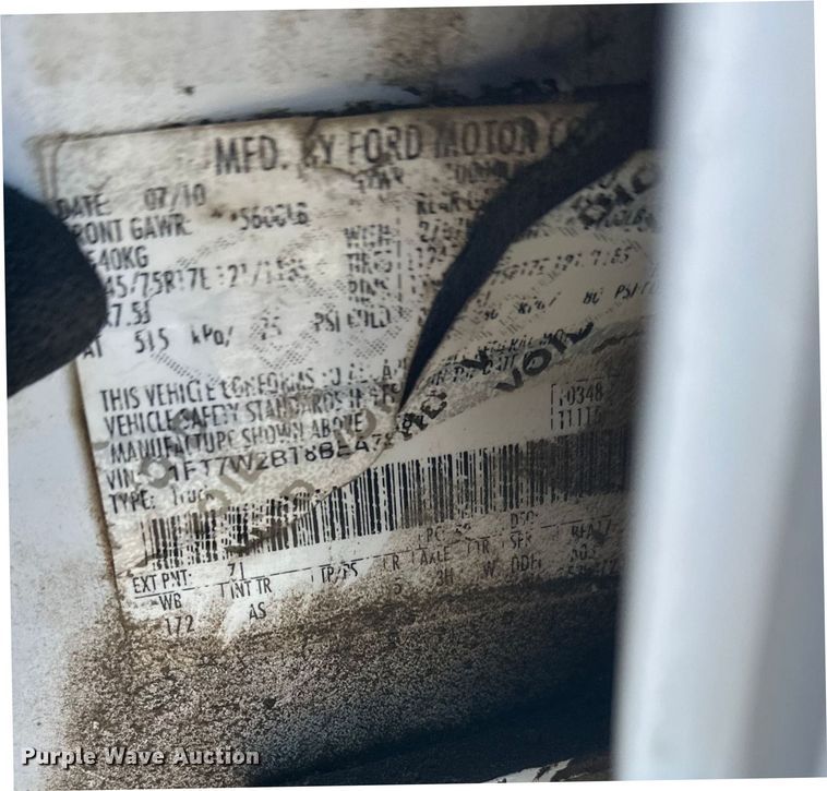 image for item FK0004 2011 Ford F250 Super Duty Crew Cab pickup truck