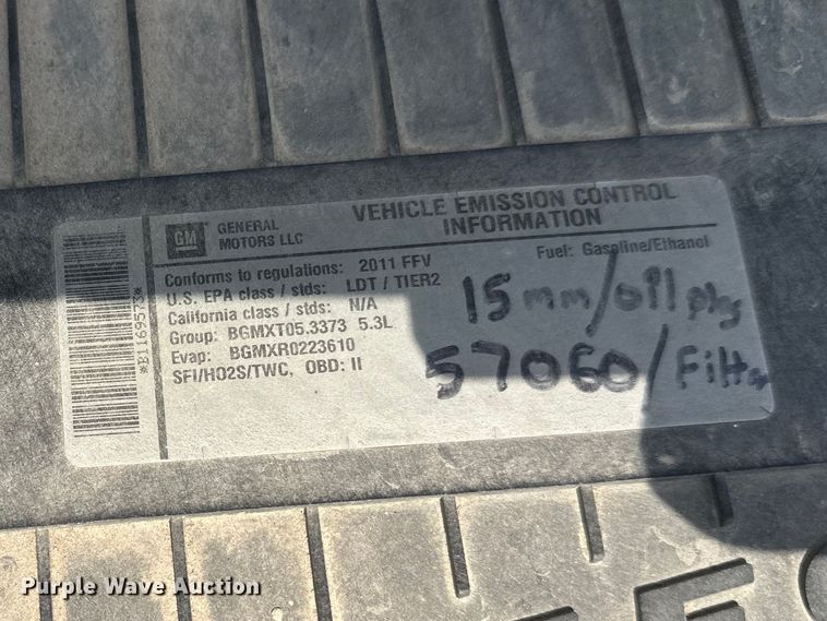 image for item FK0006 2011 Chevrolet Express van