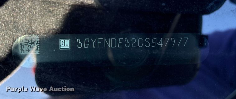 image for item FK1173 2012 Cadillac SRX SUV