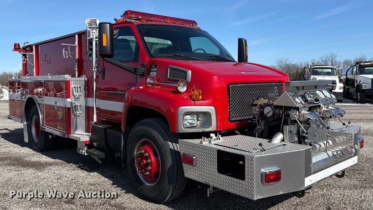 image for item FK1179 2007 Chevrolet C8500 pumper fire truck