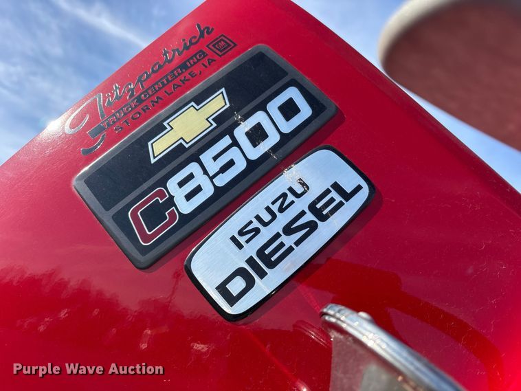 image for item FK1179 2007 Chevrolet C8500 pumper fire truck