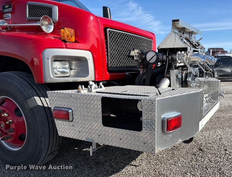 image for item FK1179 2007 Chevrolet C8500 pumper fire truck