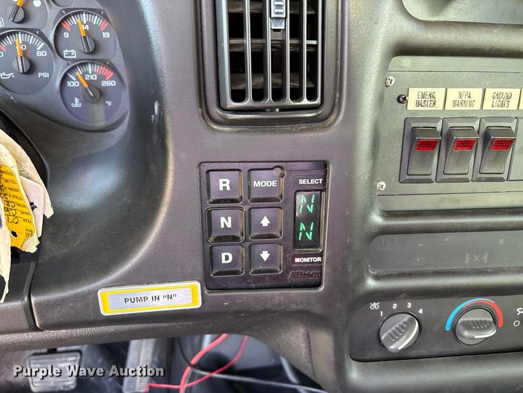 image for item FK1179 2007 Chevrolet C8500 pumper fire truck