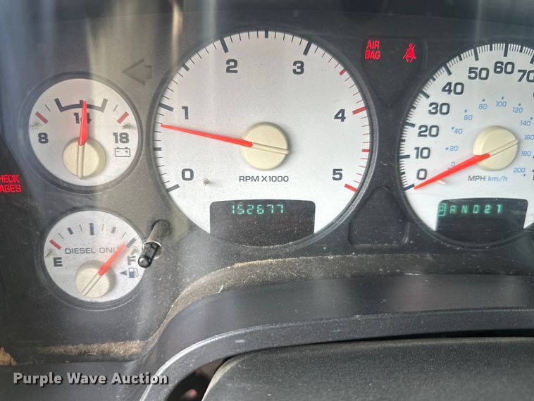 image for item FK1710 2004 Dodge Ram 2500 pickup truck