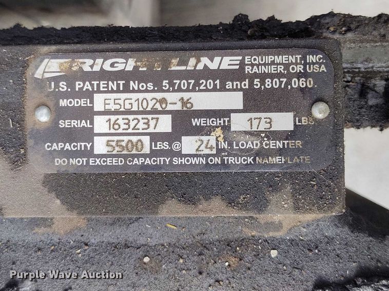 image for item IH9451 2016 UniCarriers PF50 forklift