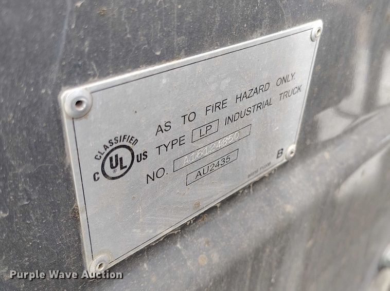 image for item IH9451 2016 UniCarriers PF50 forklift