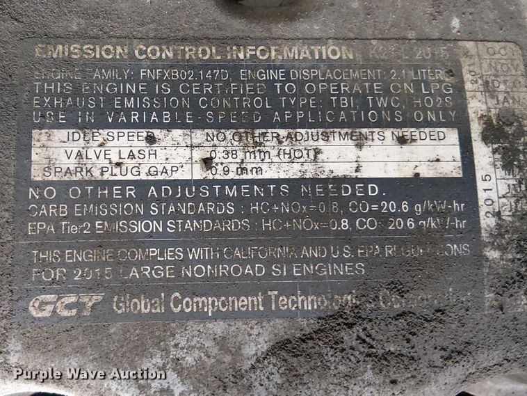 image for item NC9764 2015 Nissan PF50 forklift