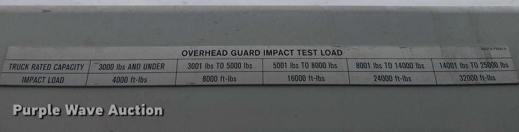 image for item NC9767 2016 UniCarriers PF50 forklift