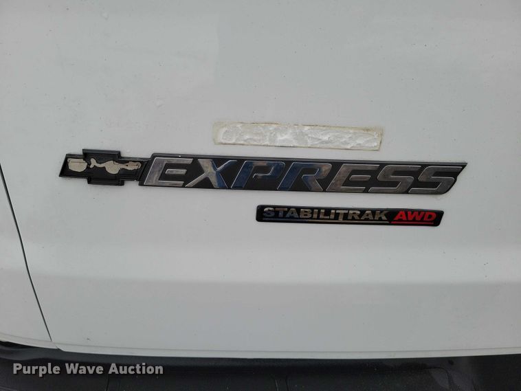 image for item NK9826 2014 Chevrolet  Express  delivery van