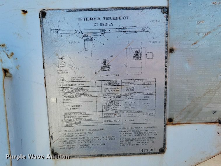 image for item NK9831 2007 Ford F750 forestry bucket truck