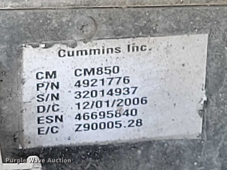 image for item NK9834 2007 Ford F750 forestry bucket truck