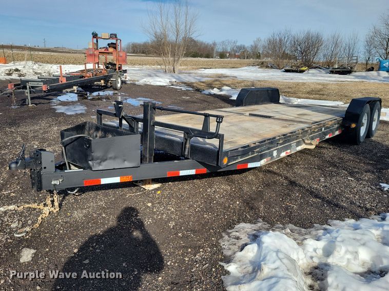 image for item NK9841 2017 PJ tilt deck utility trailer