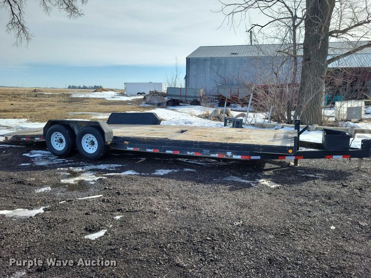 image for item NK9841 2017 PJ tilt deck utility trailer
