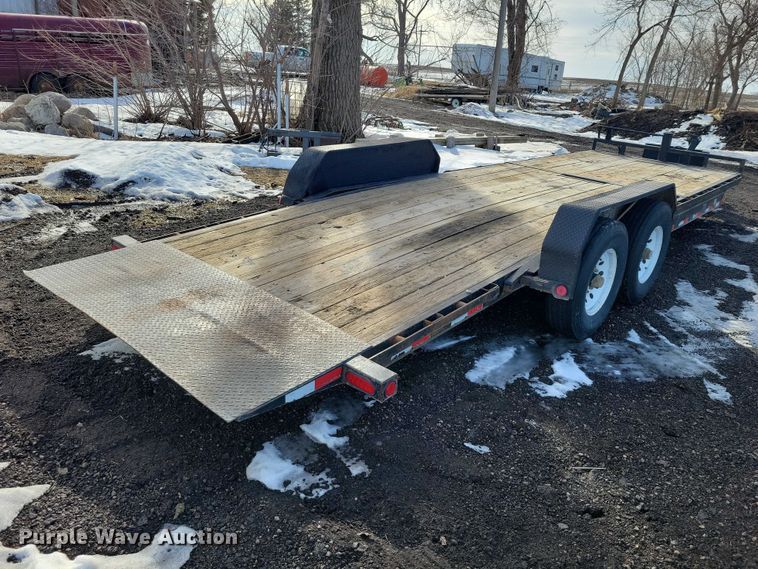 image for item NK9841 2017 PJ tilt deck utility trailer