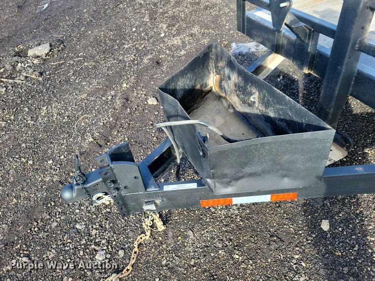 image for item NK9841 2017 PJ tilt deck utility trailer