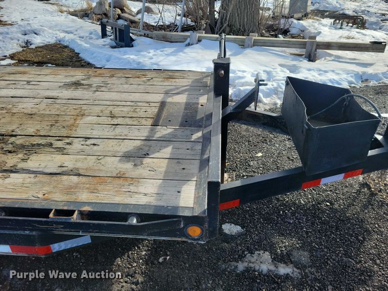 image for item NK9841 2017 PJ tilt deck utility trailer