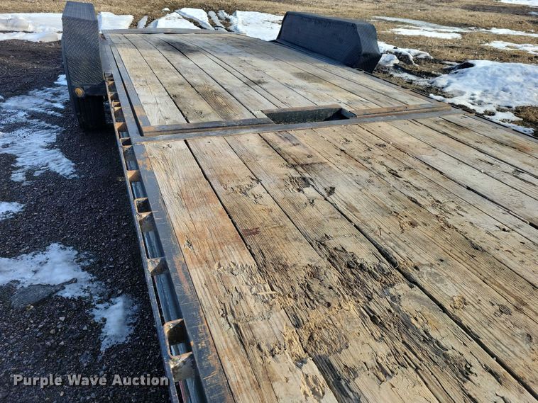 image for item NK9841 2017 PJ tilt deck utility trailer