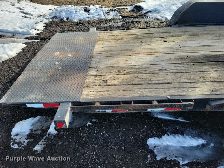 image for item NK9841 2017 PJ tilt deck utility trailer