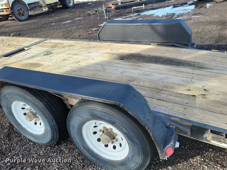 image for item NK9841 2017 PJ tilt deck utility trailer