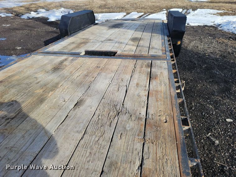 image for item NK9841 2017 PJ tilt deck utility trailer