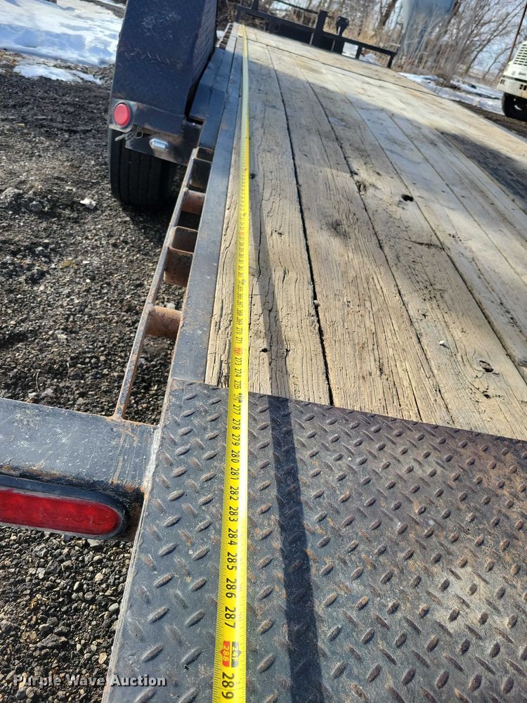 image for item NK9841 2017 PJ tilt deck utility trailer