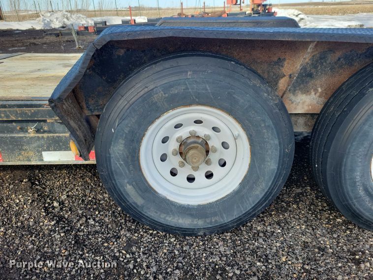 image for item NK9841 2017 PJ tilt deck utility trailer