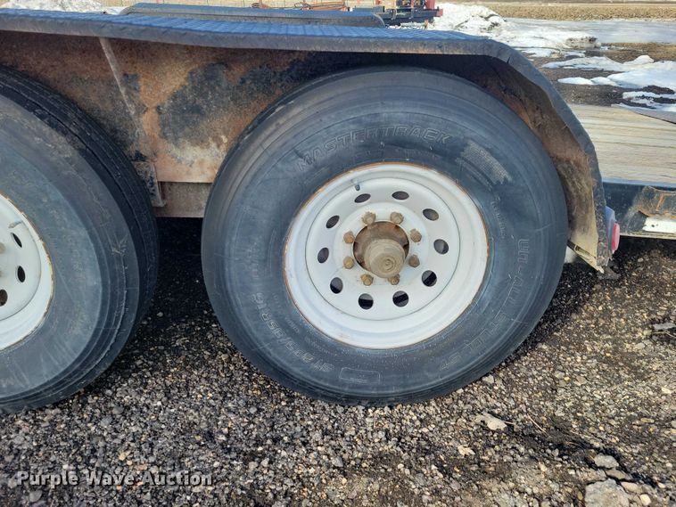 image for item NK9841 2017 PJ tilt deck utility trailer