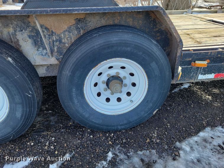 image for item NK9841 2017 PJ tilt deck utility trailer