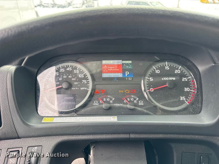 image for item YA1733 2020 Hino 268 box truck