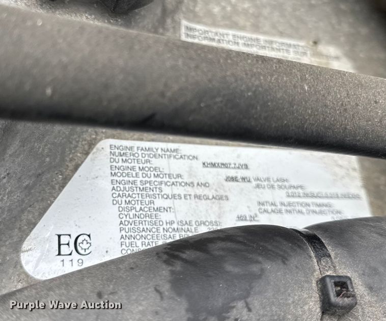 image for item YA1733 2020 Hino 268 box truck