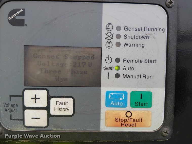 image for item YA1784 2015 Cummins C150D6R-1425607 generator