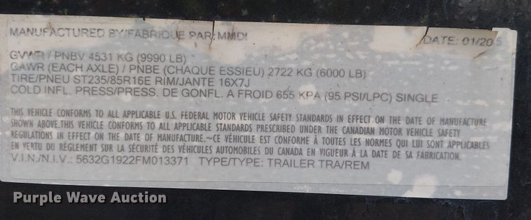 image for item YA1784 2015 Cummins C150D6R-1425607 generator