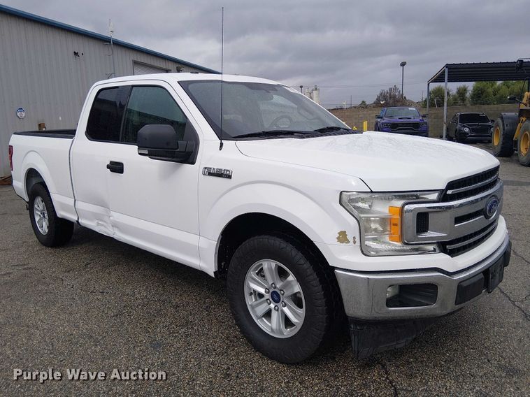 image for item YA2457 2018 Ford F150 Ext. Cab pickup truck