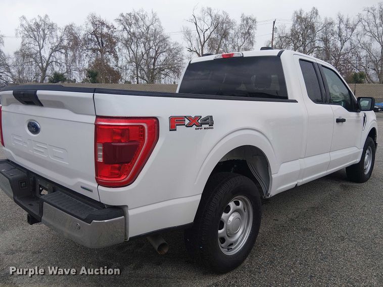 image for item YA2459 2022 Ford F150 Ext. Cab pickup truck