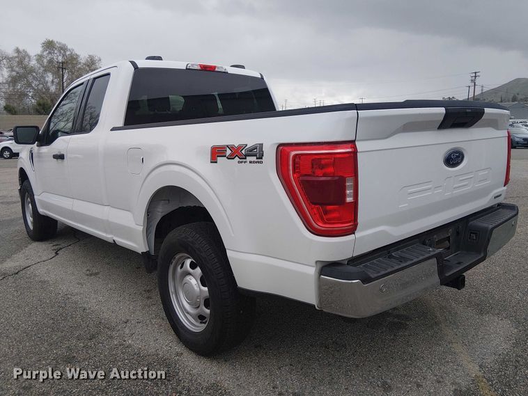image for item YA2459 2022 Ford F150 Ext. Cab pickup truck