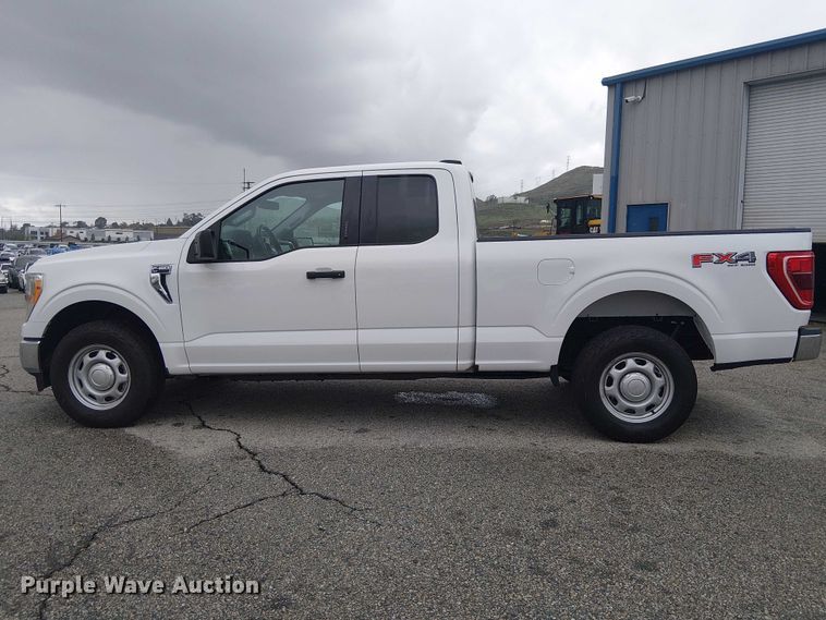 image for item YA2459 2022 Ford F150 Ext. Cab pickup truck